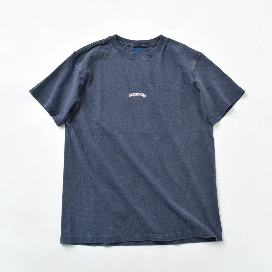 GOOD ON / GOOD ON Arch Logo Embroidery T-shirt