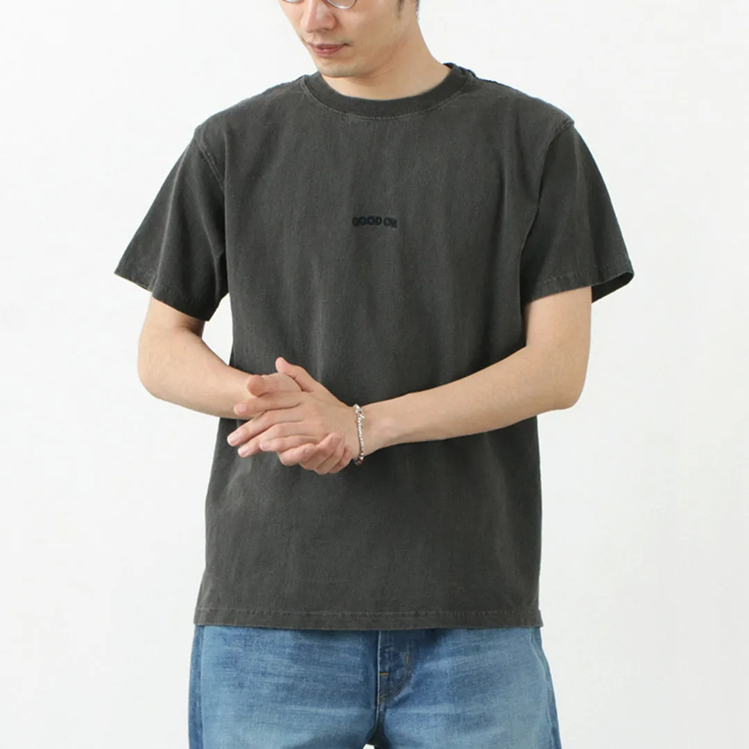 GOOD ON / GOOD ON Arch Logo Embroidery T-shirt