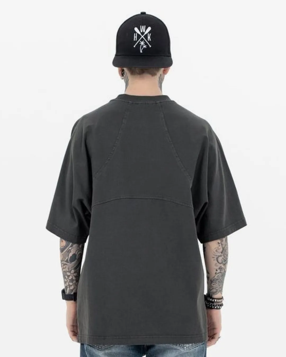 Grailz T-Shirt 'Washed Black'