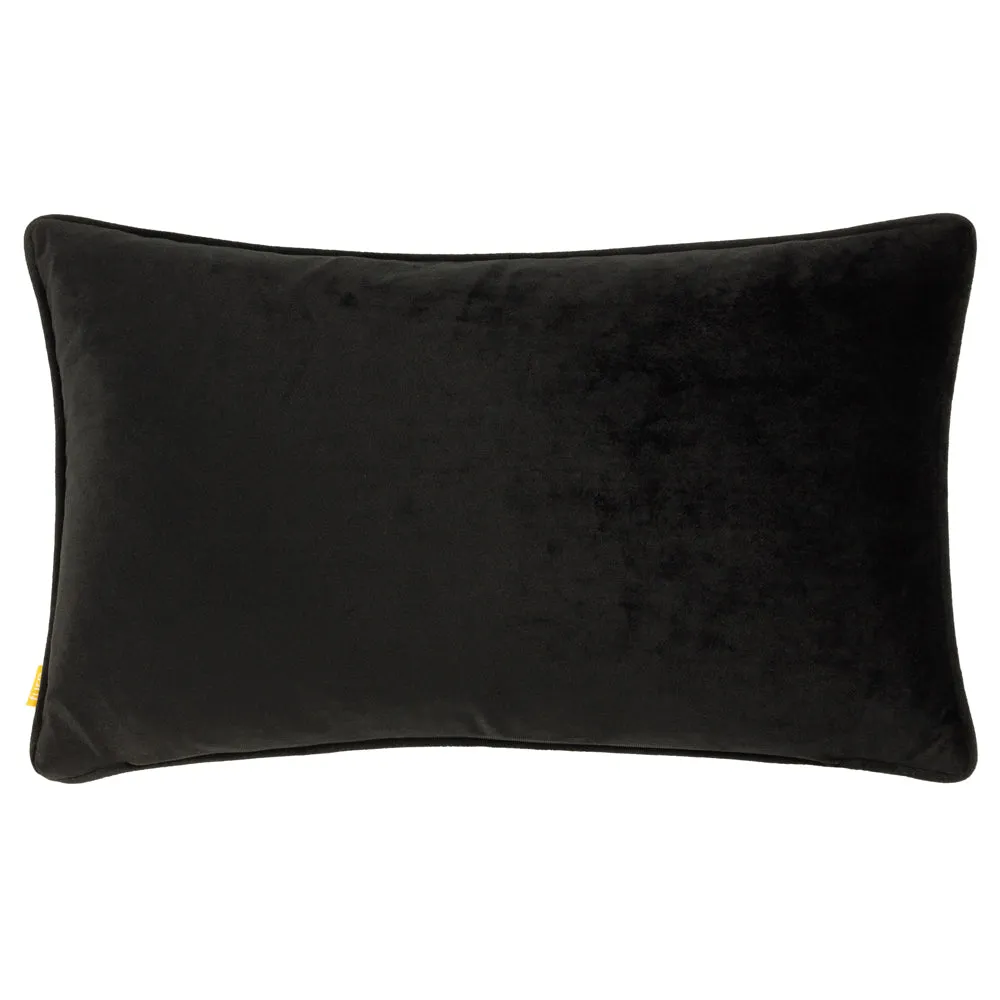 Inked Wild Cushion Gold/Black