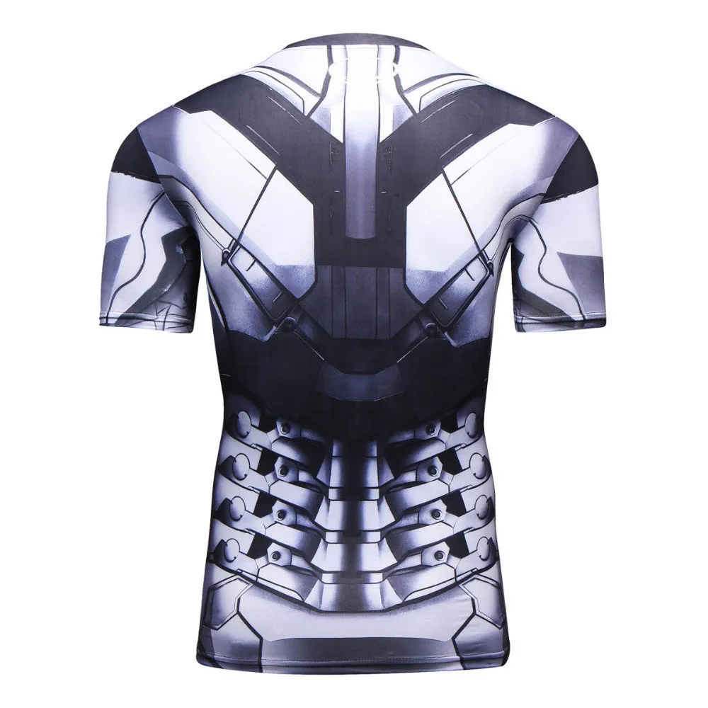 IRON MAN Compression Shirt for Men (Short Sleeve)