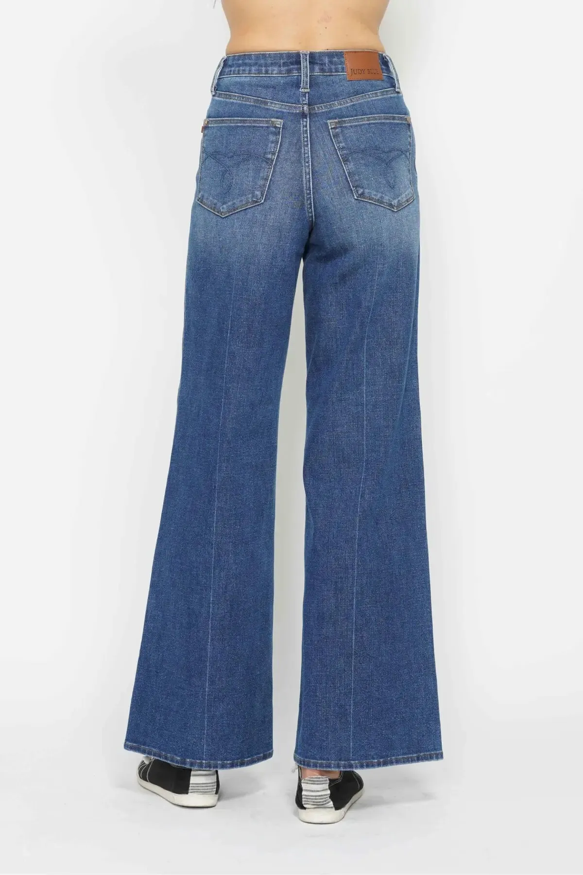 Judy Blue HW TC Retro Wide Leg Jeans