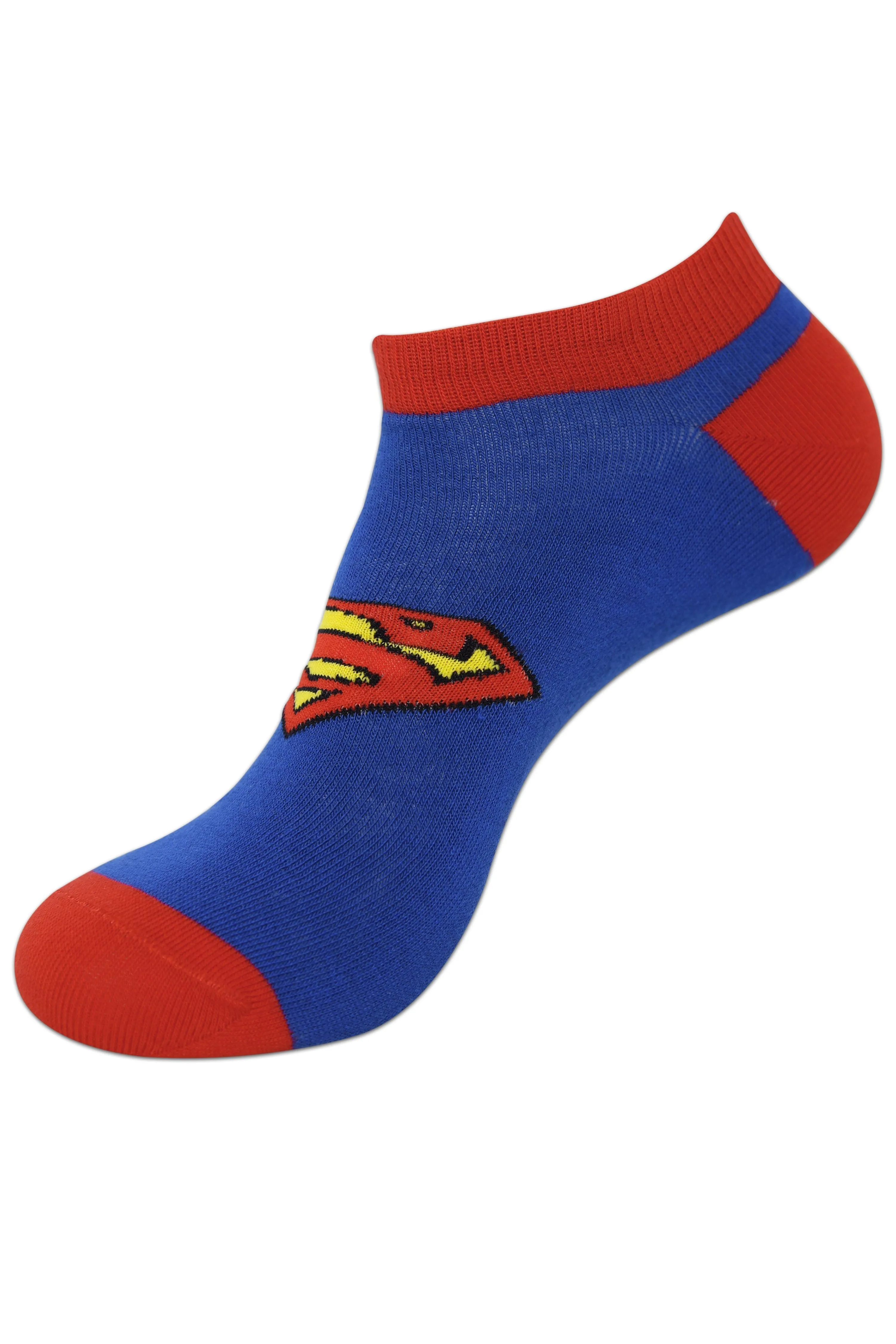 Justice League By Balenzia Low Cut Socks For Men (Pack Of 3 Pairs/1U)