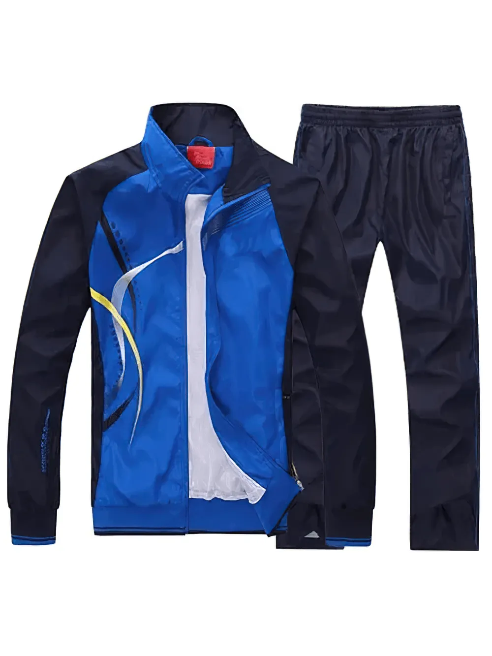 Lightweight Tracksuit with Modern Print Design - SF2281