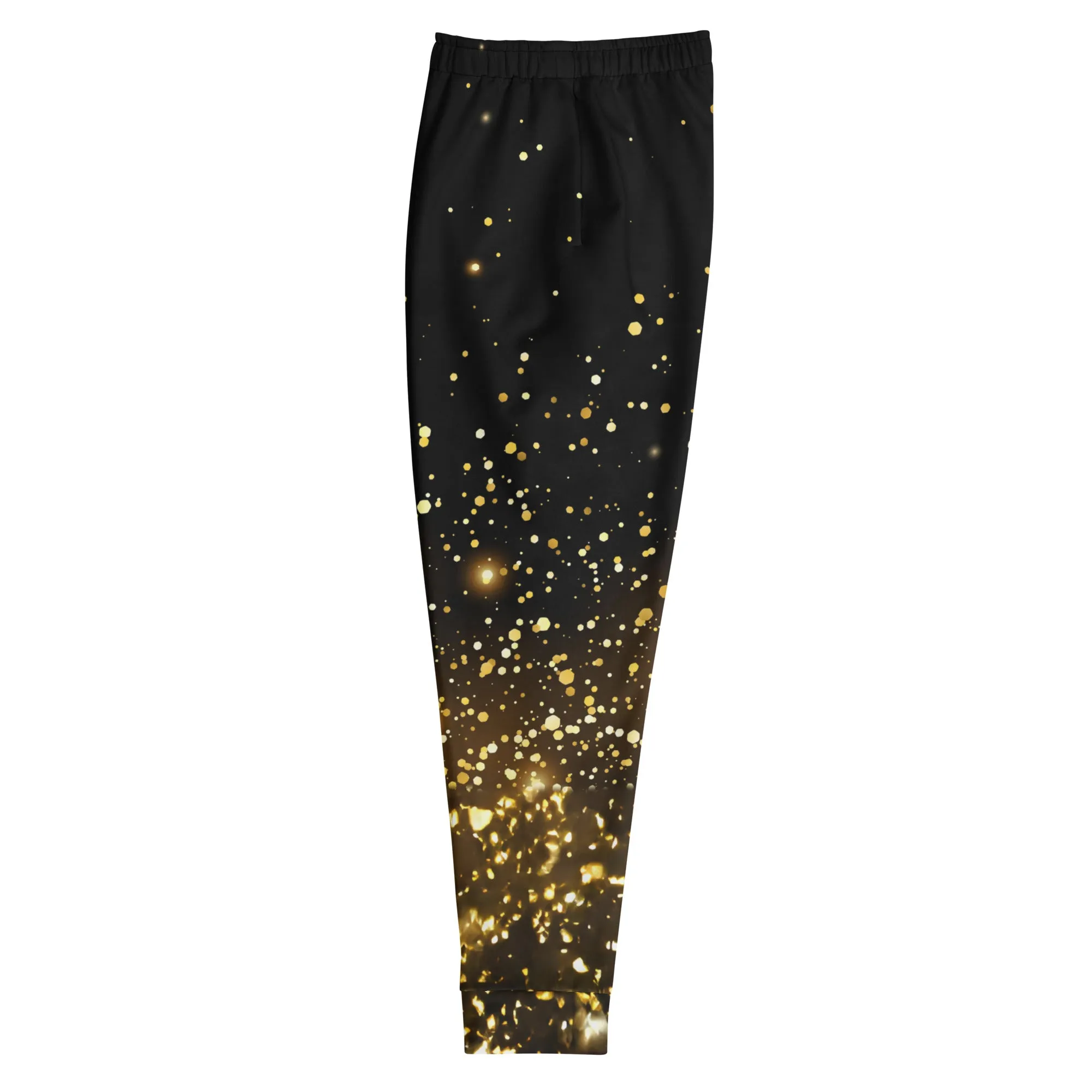 Luxurious Black & Gold Men's Joggers: Elevate Your Style & Comfort