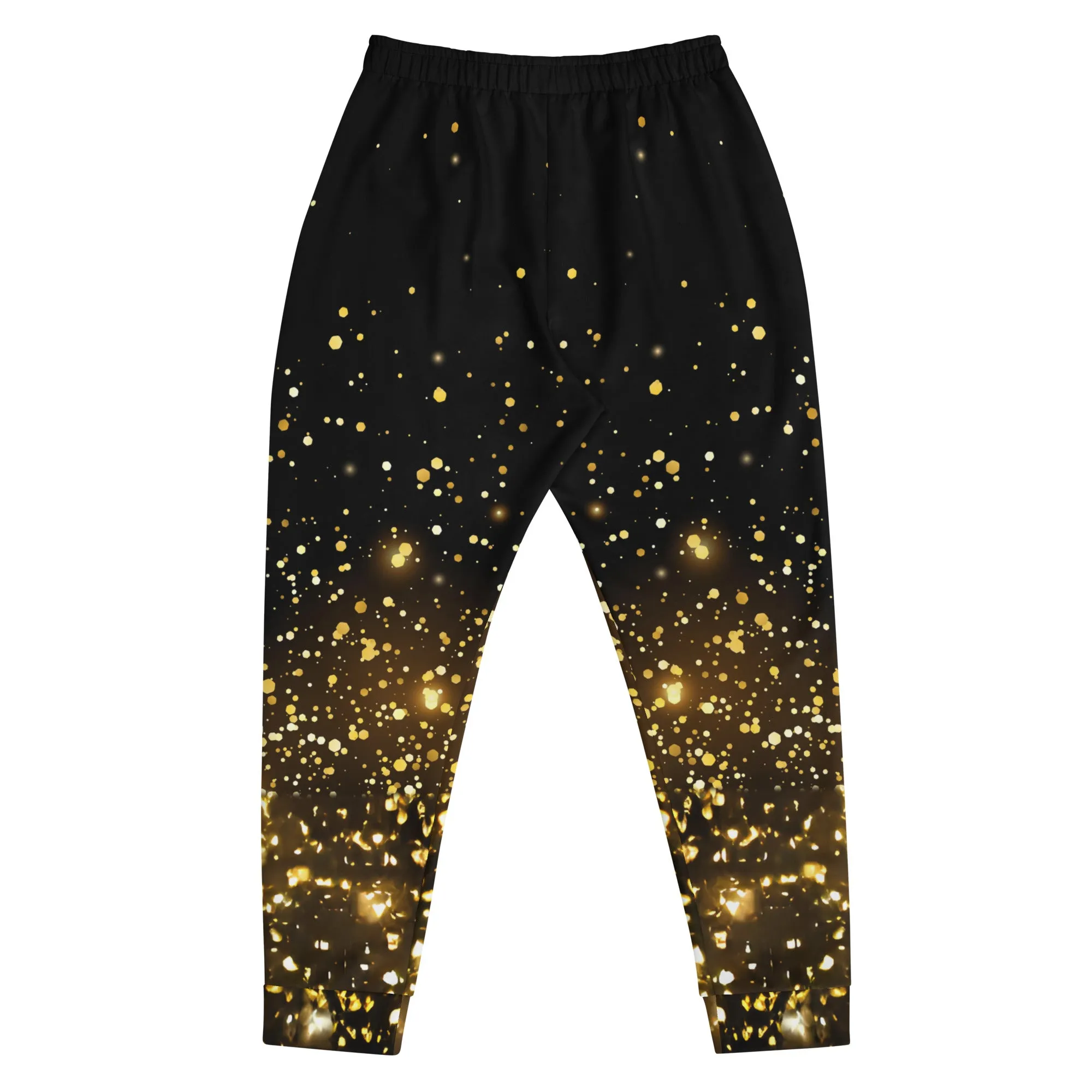 Luxurious Black & Gold Men's Joggers: Elevate Your Style & Comfort