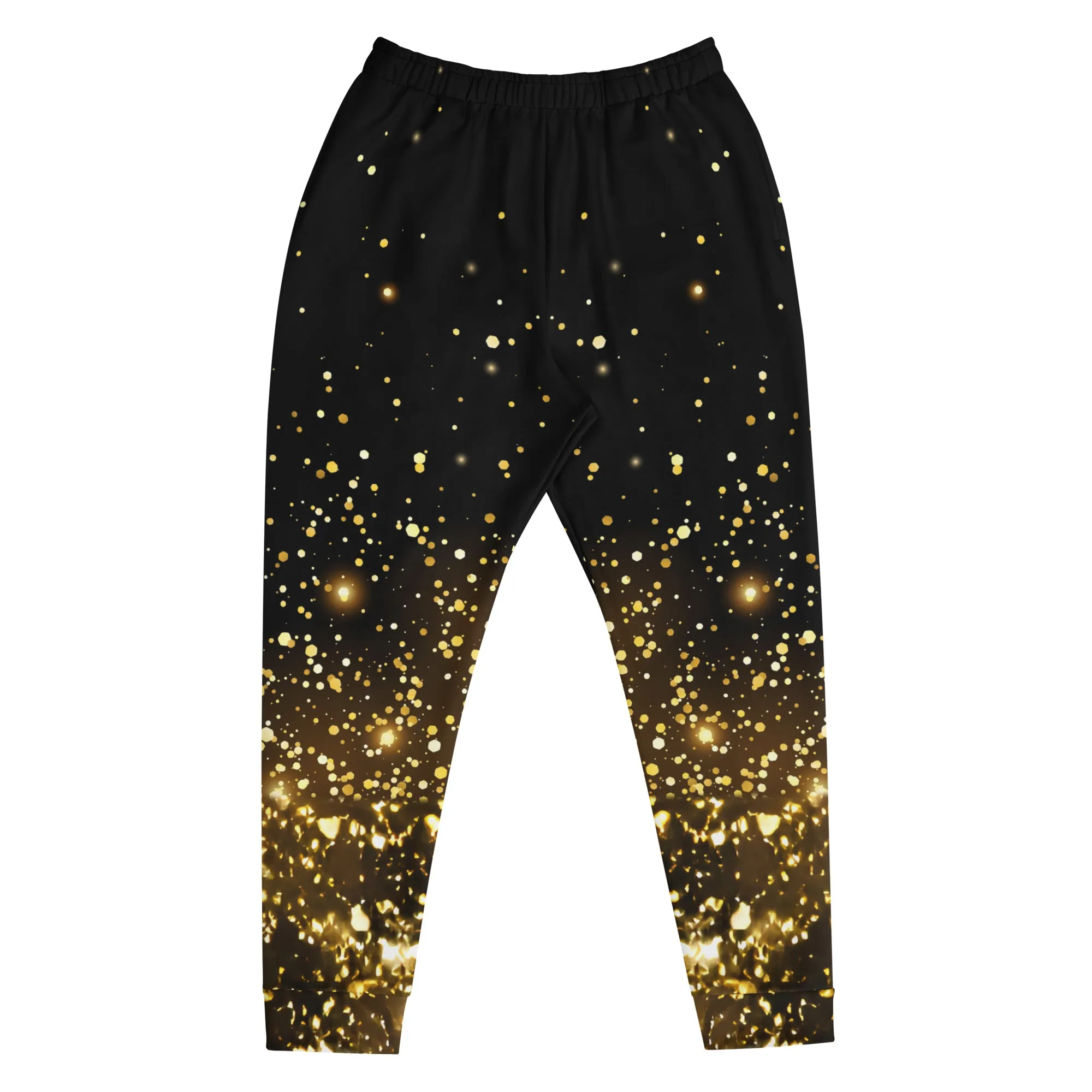 Luxurious Black & Gold Men's Joggers: Elevate Your Style & Comfort