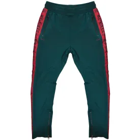 M2799 Makobi Royalty Track Pants - Green/Red