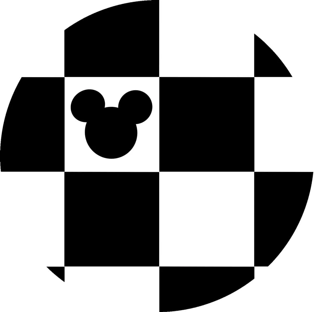 Magic Collection Checkered Ears - Kids Short Sleeve Bamboo Tee