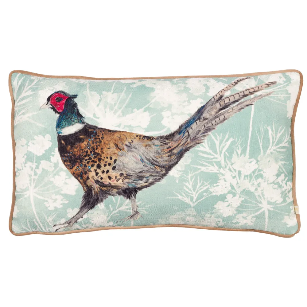 Manor Pheasant Cushion Natural