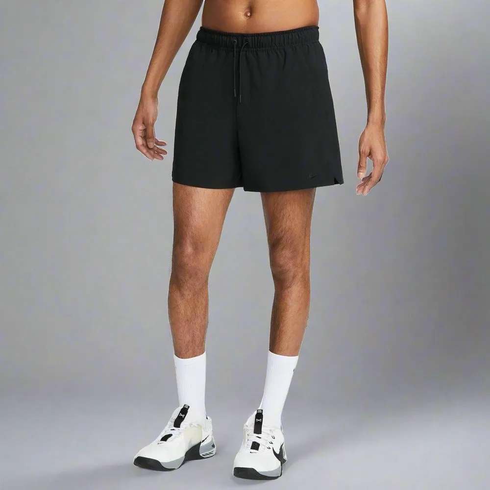 Mens Dri-FIT Unlimited 5 Inch Unlined Versatile Shorts - Black