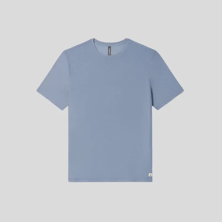 Mens Strato Tech Tee - Chambray Heather