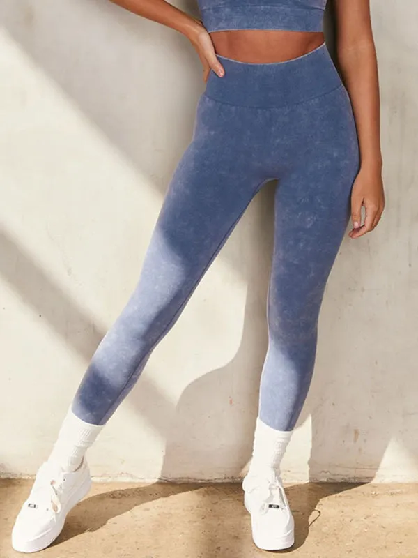 Multi-color yoga sports tight leggings