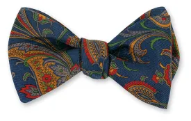 Navy Alexander Floral Bow Tie - B5579