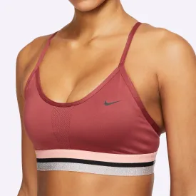 Nike Indy Women's Light-Support Sports Bra - CEDAR/BLEACHED CORAL/BLACK