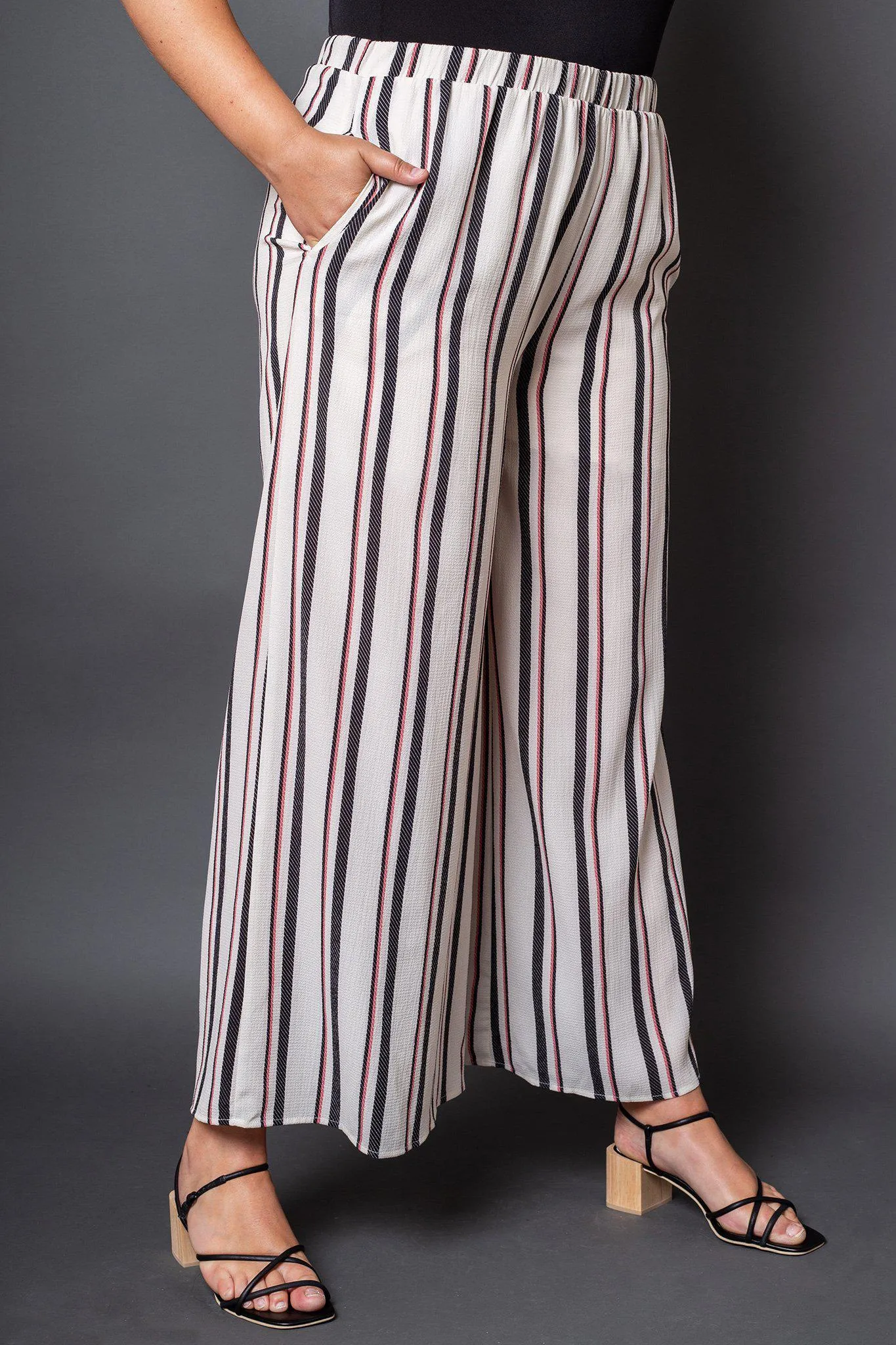 Nolita Striped Wide Leg Pants