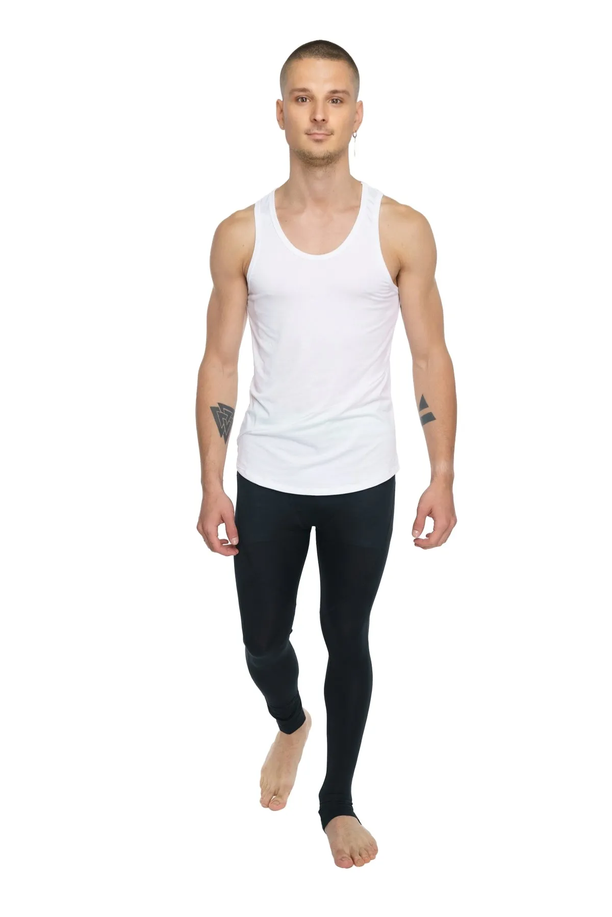 Performance Yoga Leggings - Long (Carbon Black)