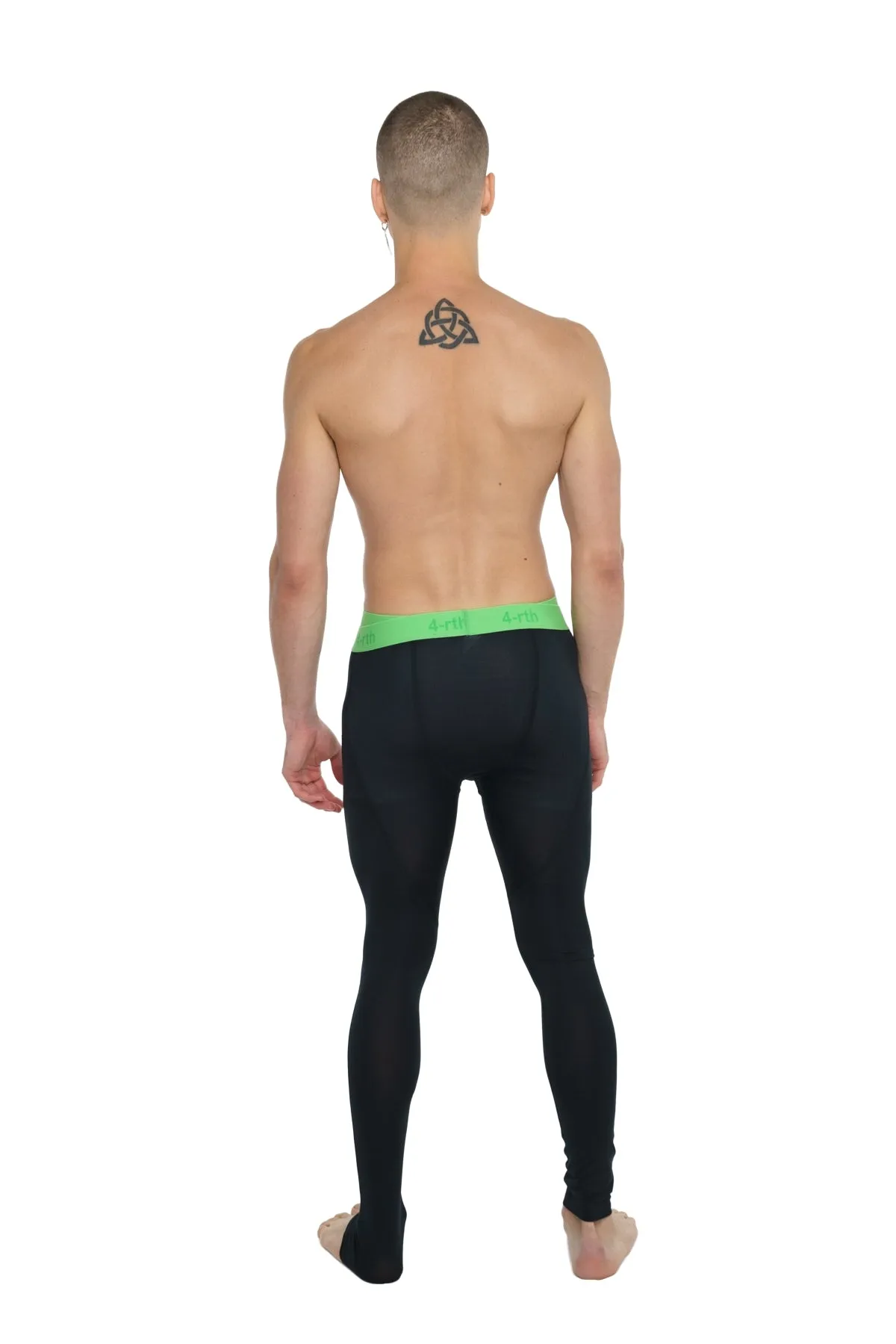 Performance Yoga Leggings - Long (Carbon Black)