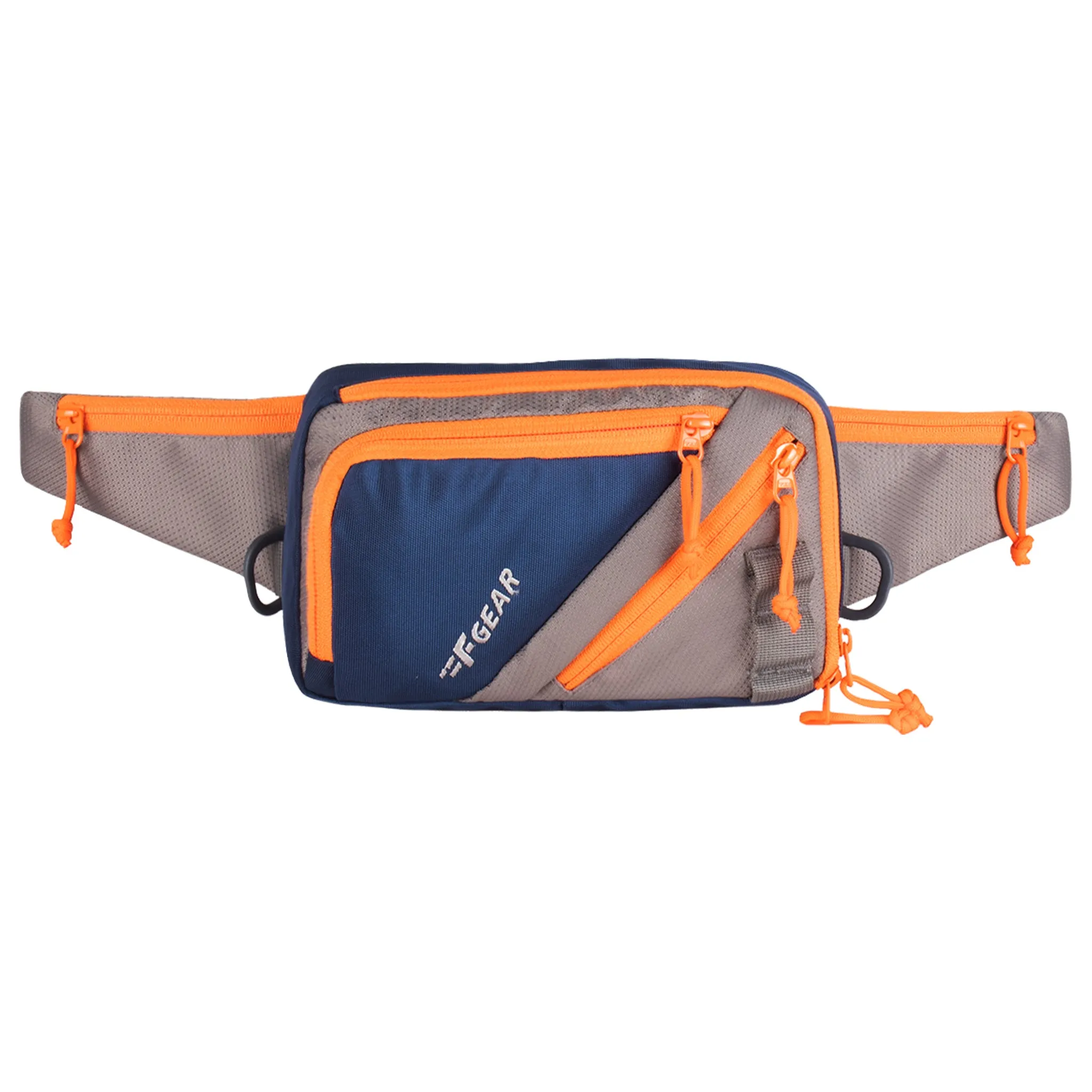 Polo Navy Grey Orange Waist Pouch