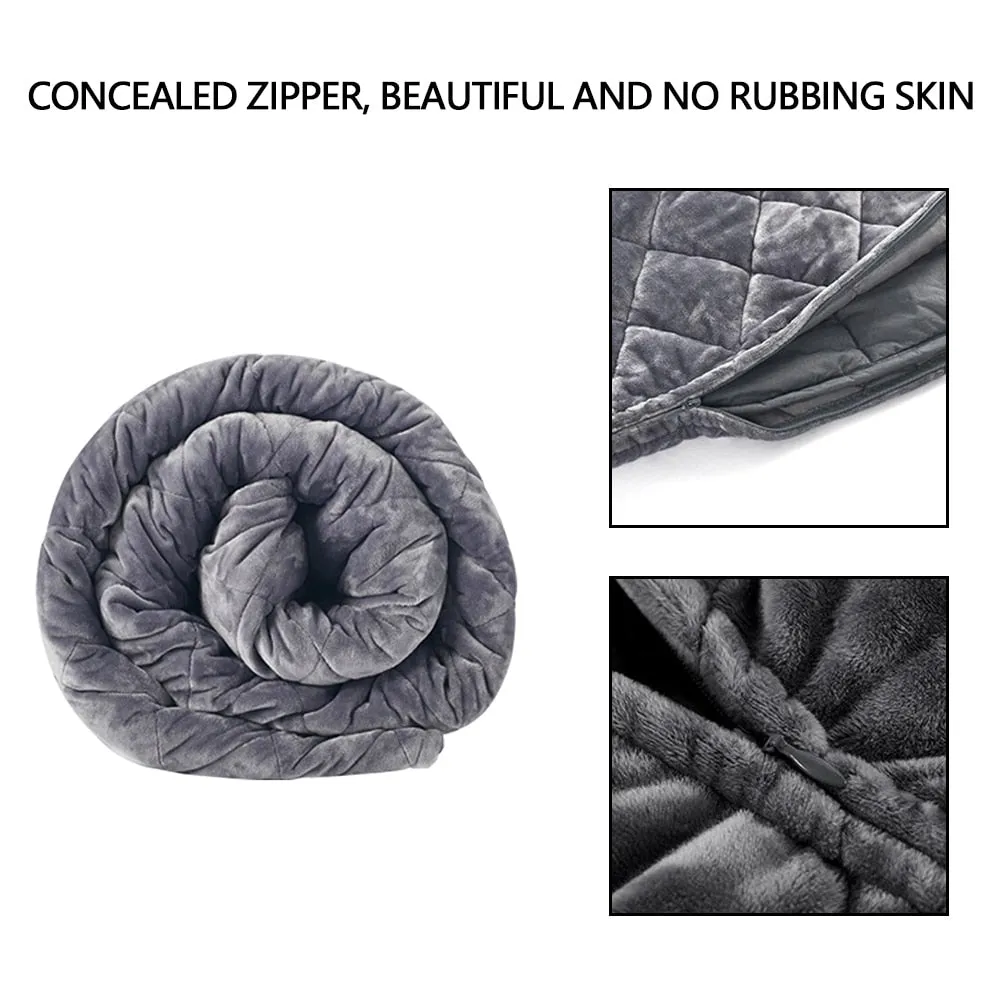 Polyester Weighted Blanket Quilt Sleep Helper