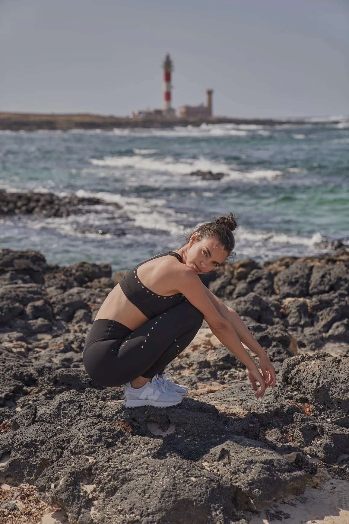 Racerback Laser Cut Sports Bra