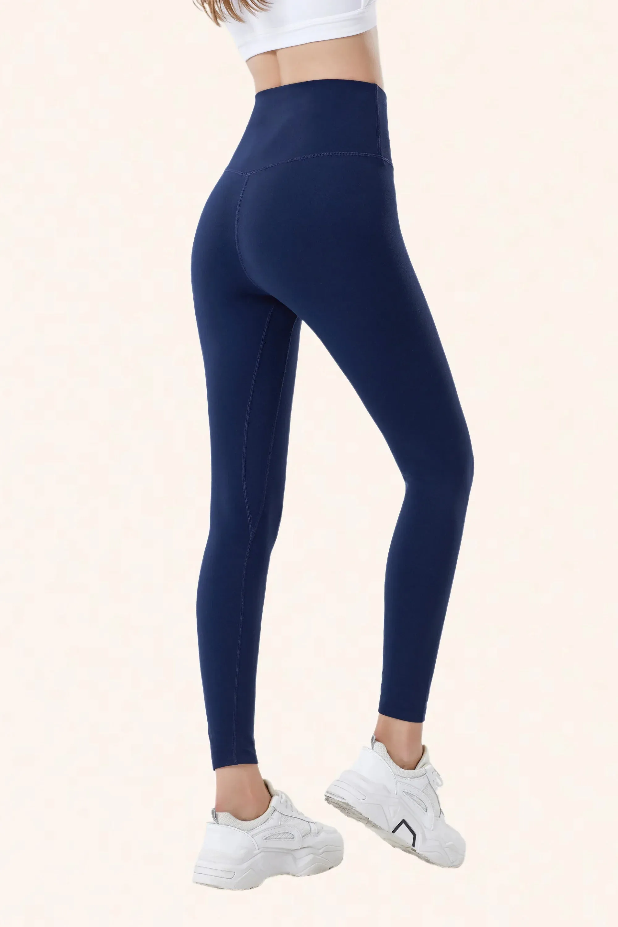 [Rexing x Peiliee Sport] Ultra Soft Seamless High-Waist Plain Legging Yoga Pants Climber Choice