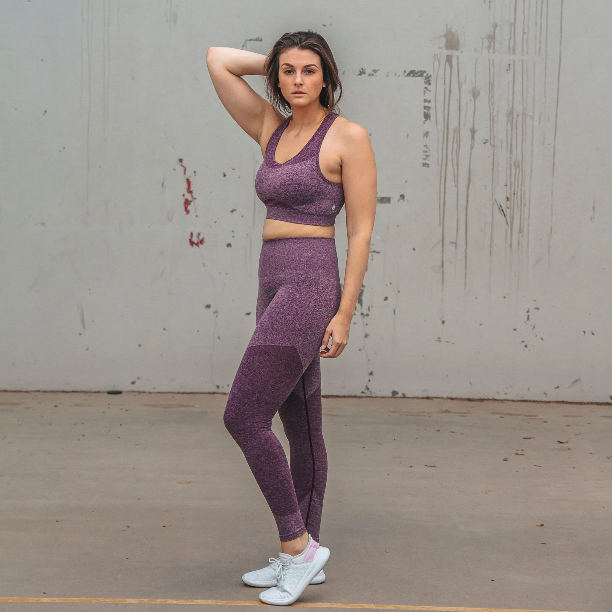 Seamless Power Leggings - Purple - FINAL SALE