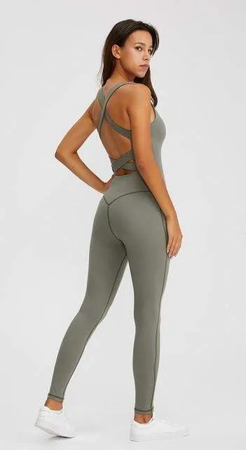 Serene One Piece Yoga & Fitness Jumpsuit