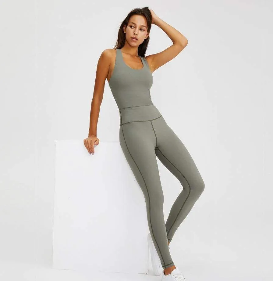 Serene One Piece Yoga & Fitness Jumpsuit