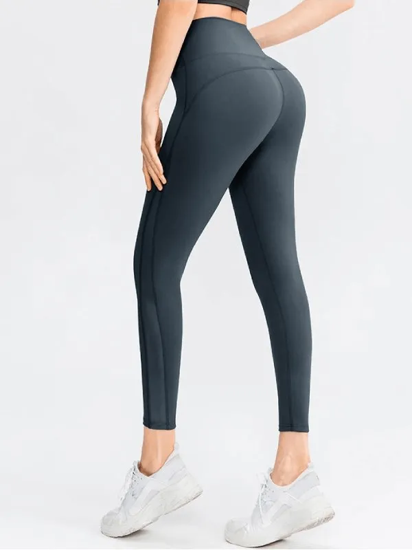 Sporty Seamless Women's Leggings with High Waist - SF0153