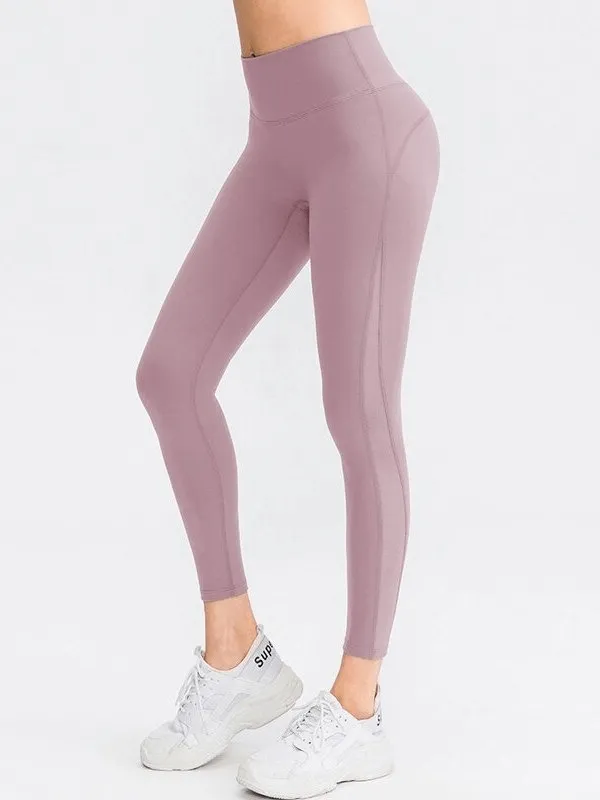 Sporty Seamless Women's Leggings with High Waist - SF0153