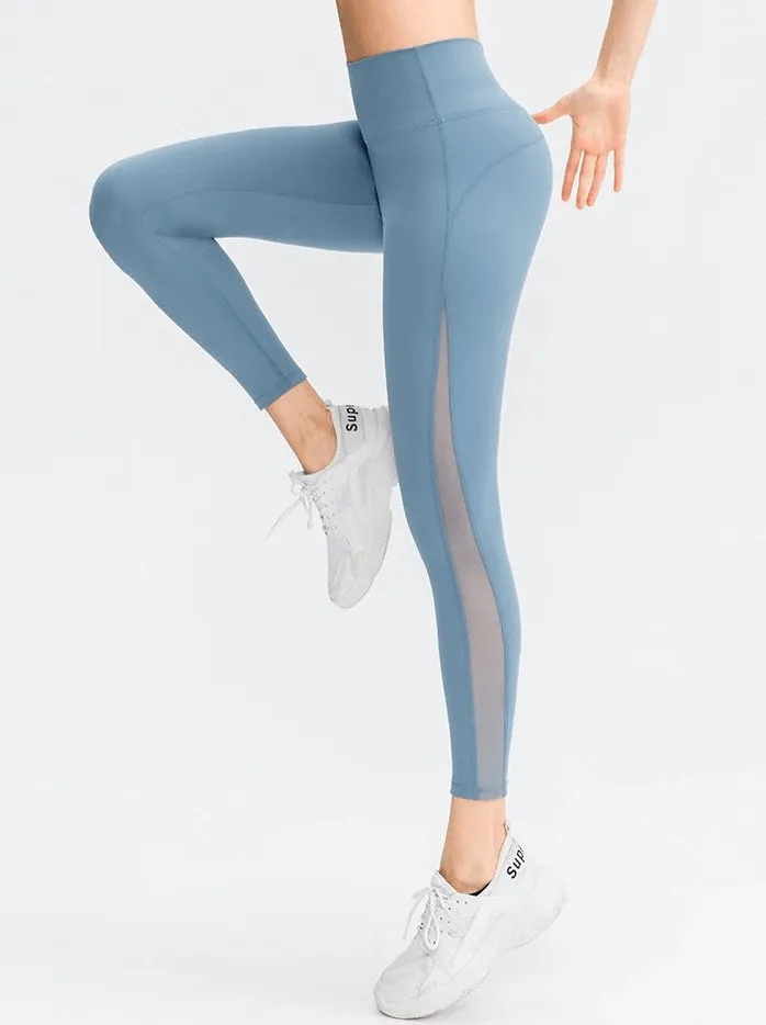 Sporty Seamless Women's Leggings with High Waist - SF0153