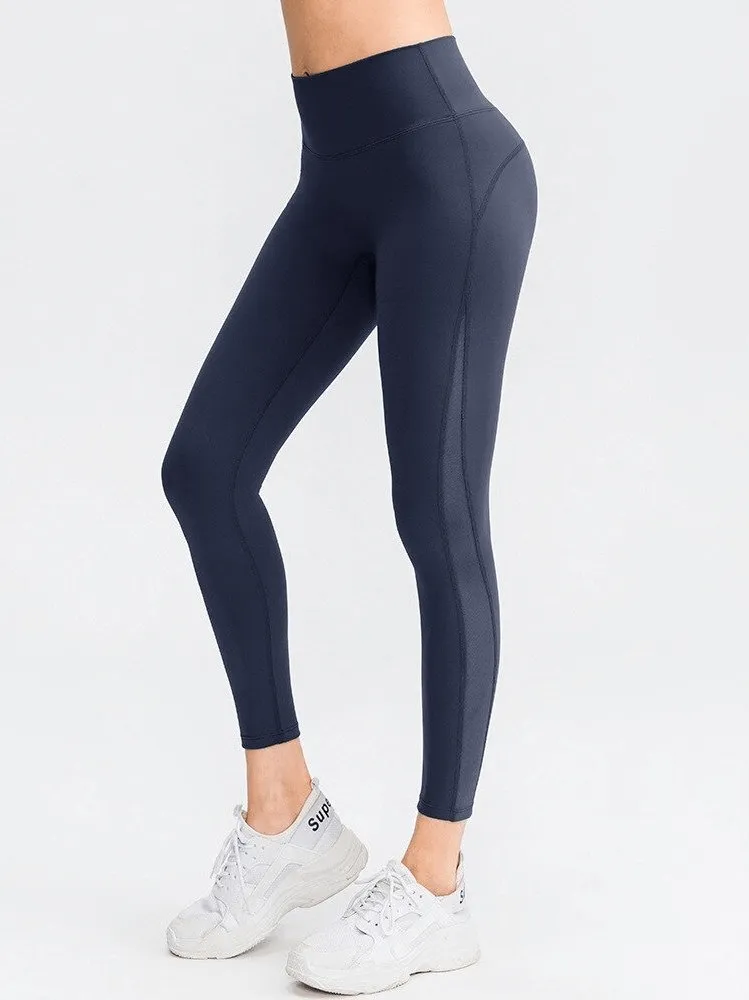 Sporty Seamless Women's Leggings with High Waist - SF0153