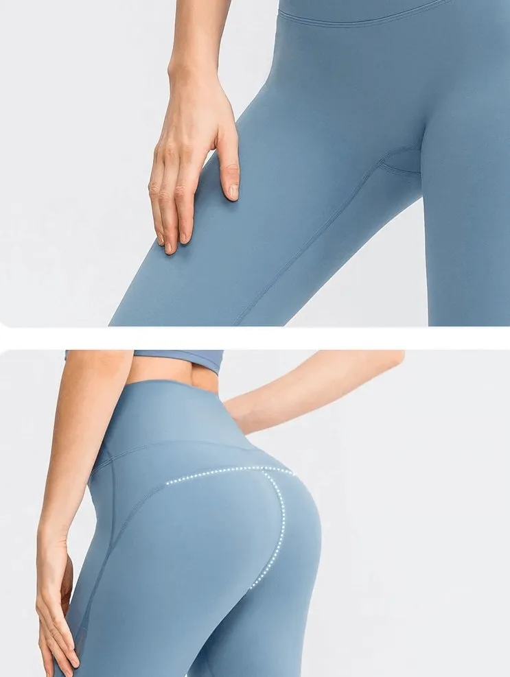 Sporty Seamless Women's Leggings with High Waist - SF0153