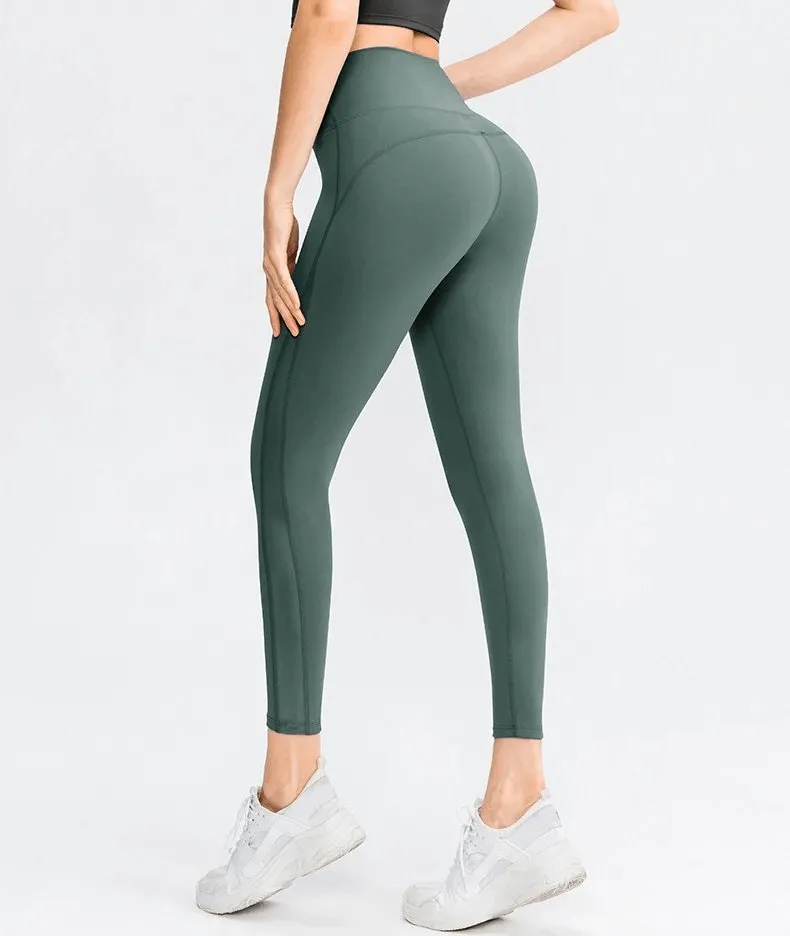 Sporty Seamless Women's Leggings with High Waist - SF0153