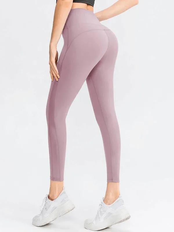 Sporty Seamless Women's Leggings with High Waist - SF0153