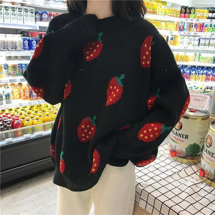 Strawberry Sweater