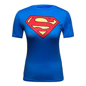 SUPERGIRL Compression Shirt for Women (Short Sleeve)