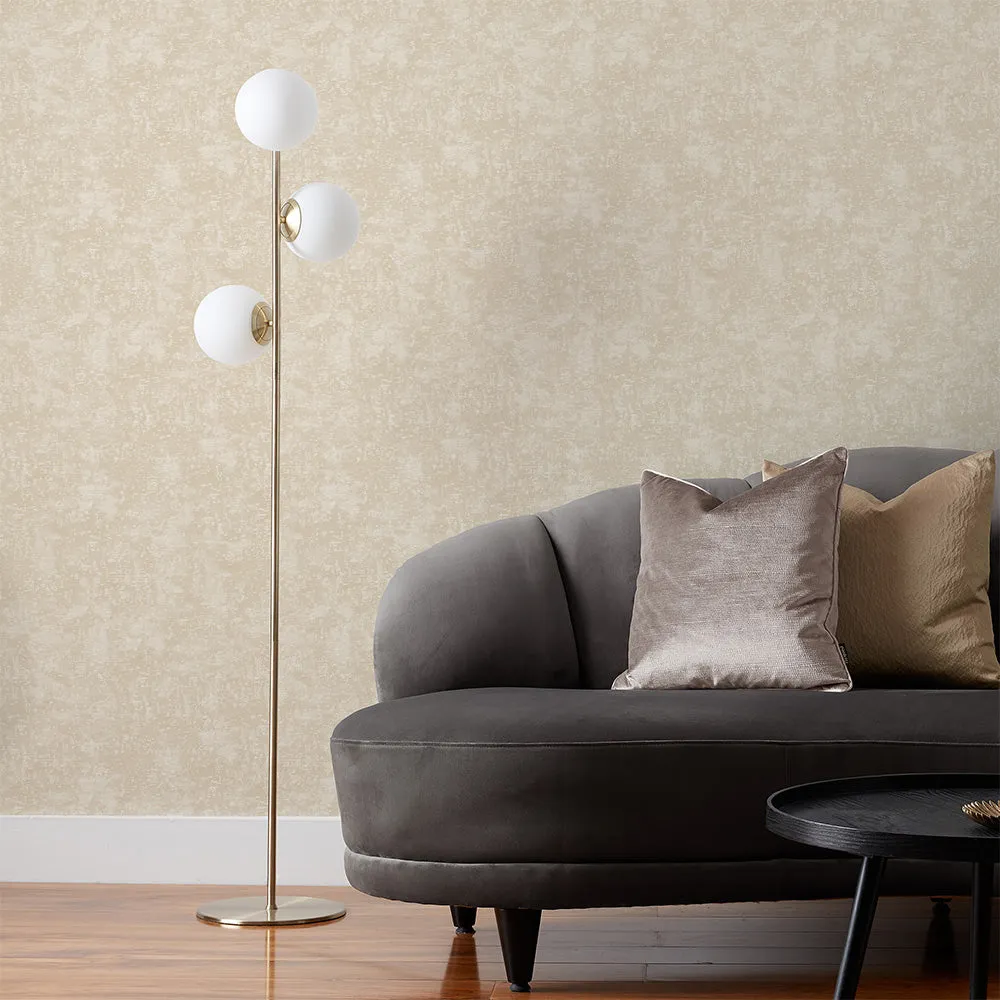 Symphony Vinyl Wallpaper Sample Champagne