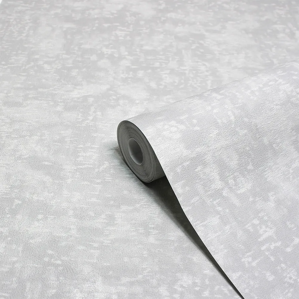 Symphony Vinyl Wallpaper Sample Silver