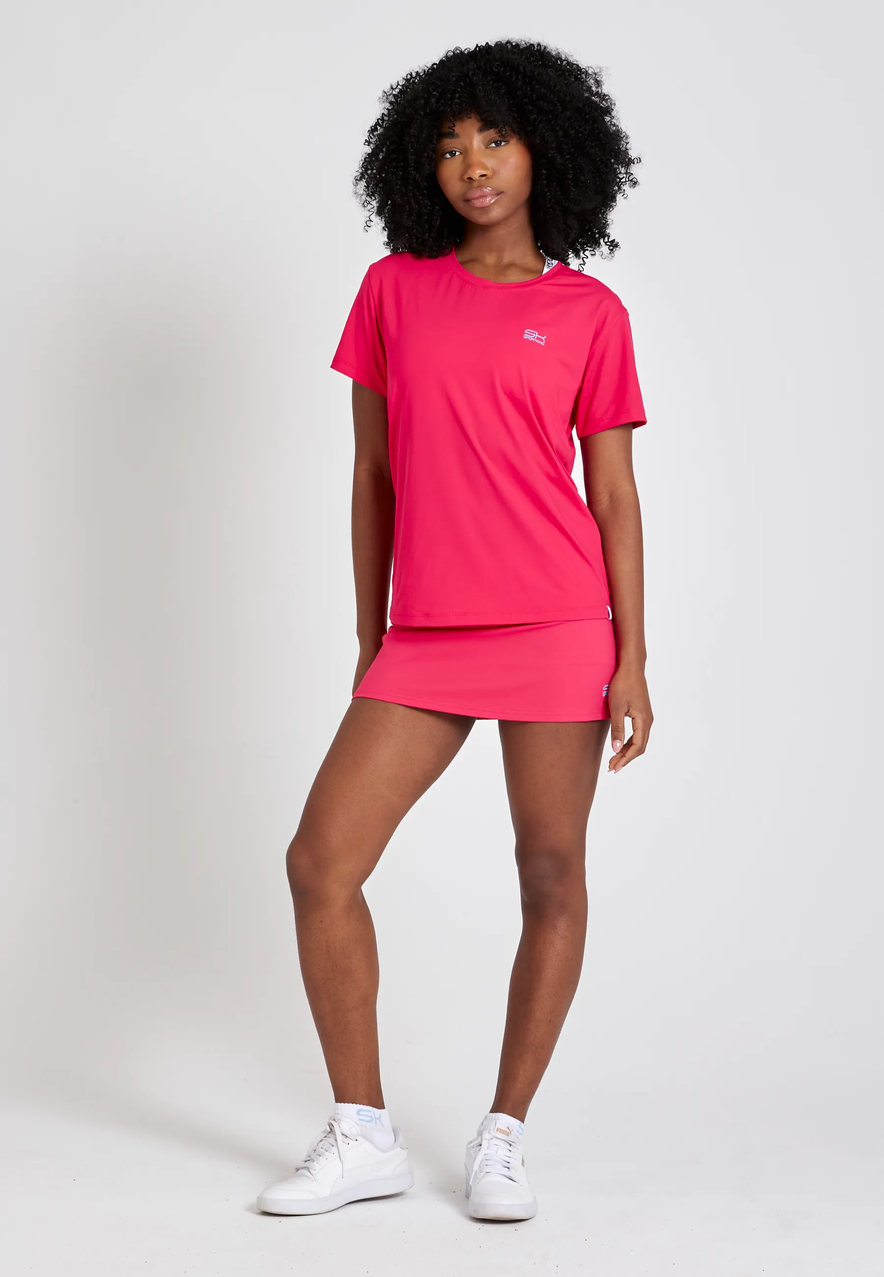 Tennis Loose Fit T-Shirt Short Sleeve, pink