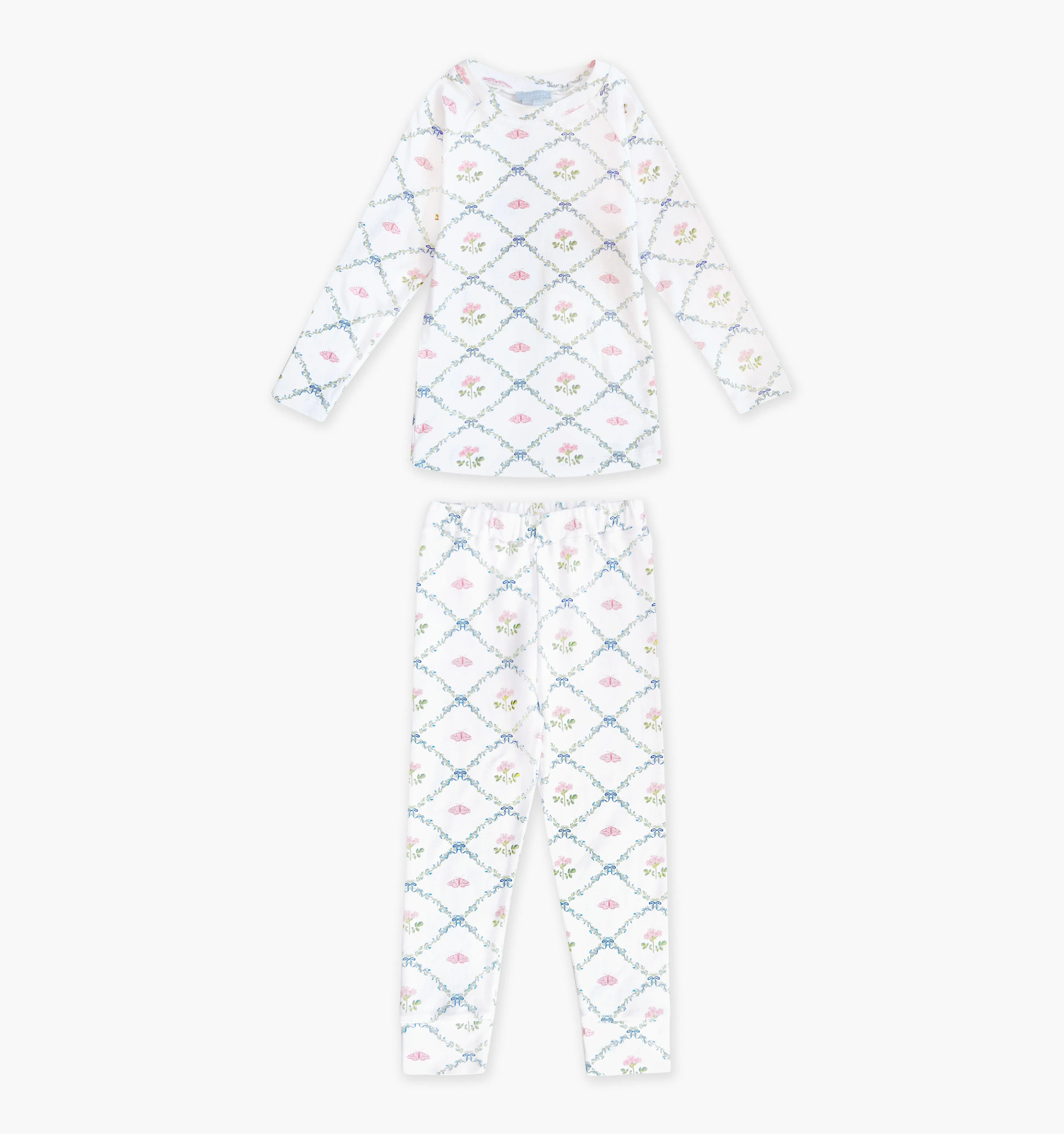 The Tiny PJ Set - Butterfly Trellis