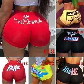 Themed Booty Shorts