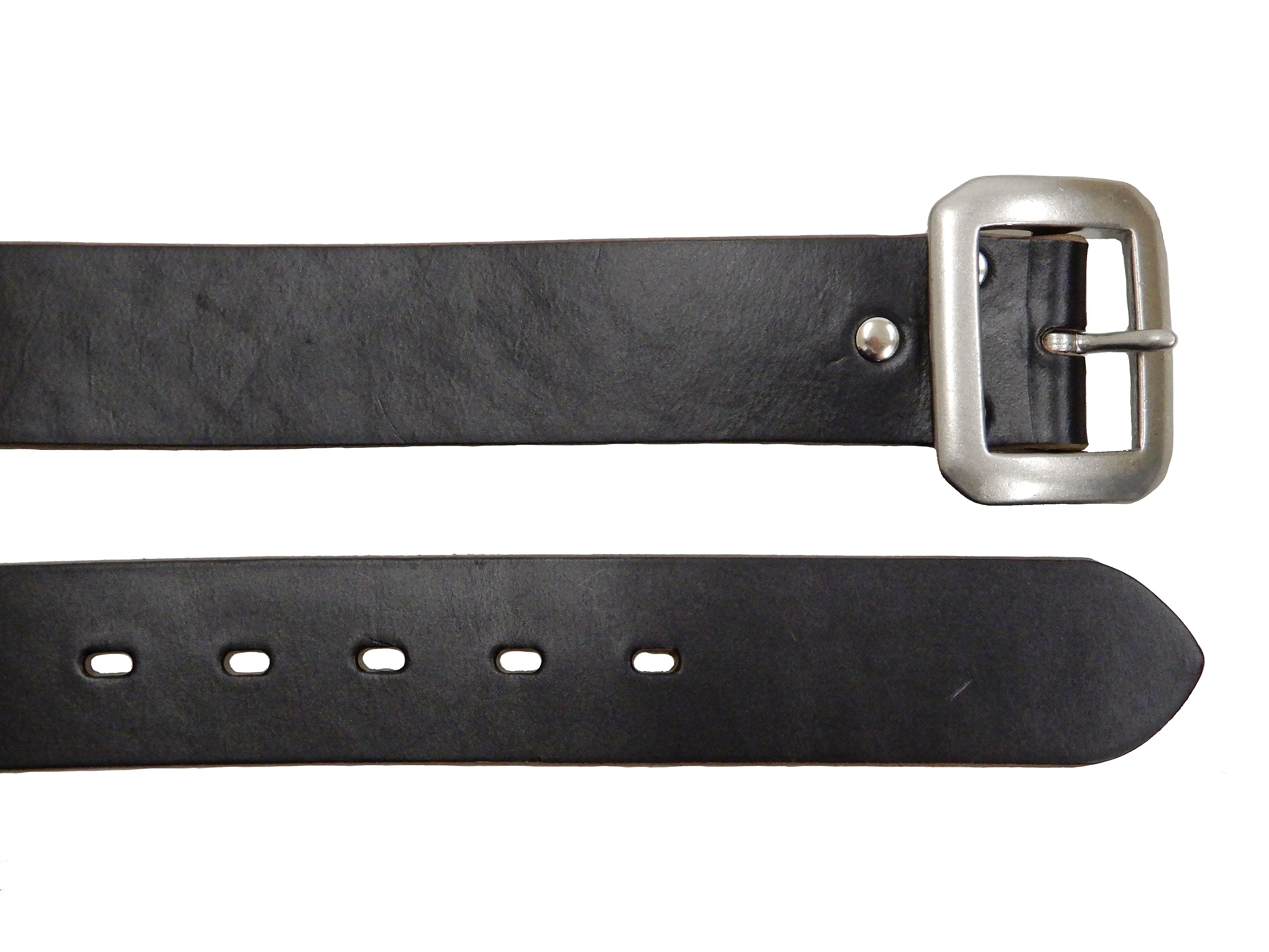 TOYS McCOY Leather Belt Men's Ccasual Chromexcel Steerhide Garrison Belt TMA2406 030 Black