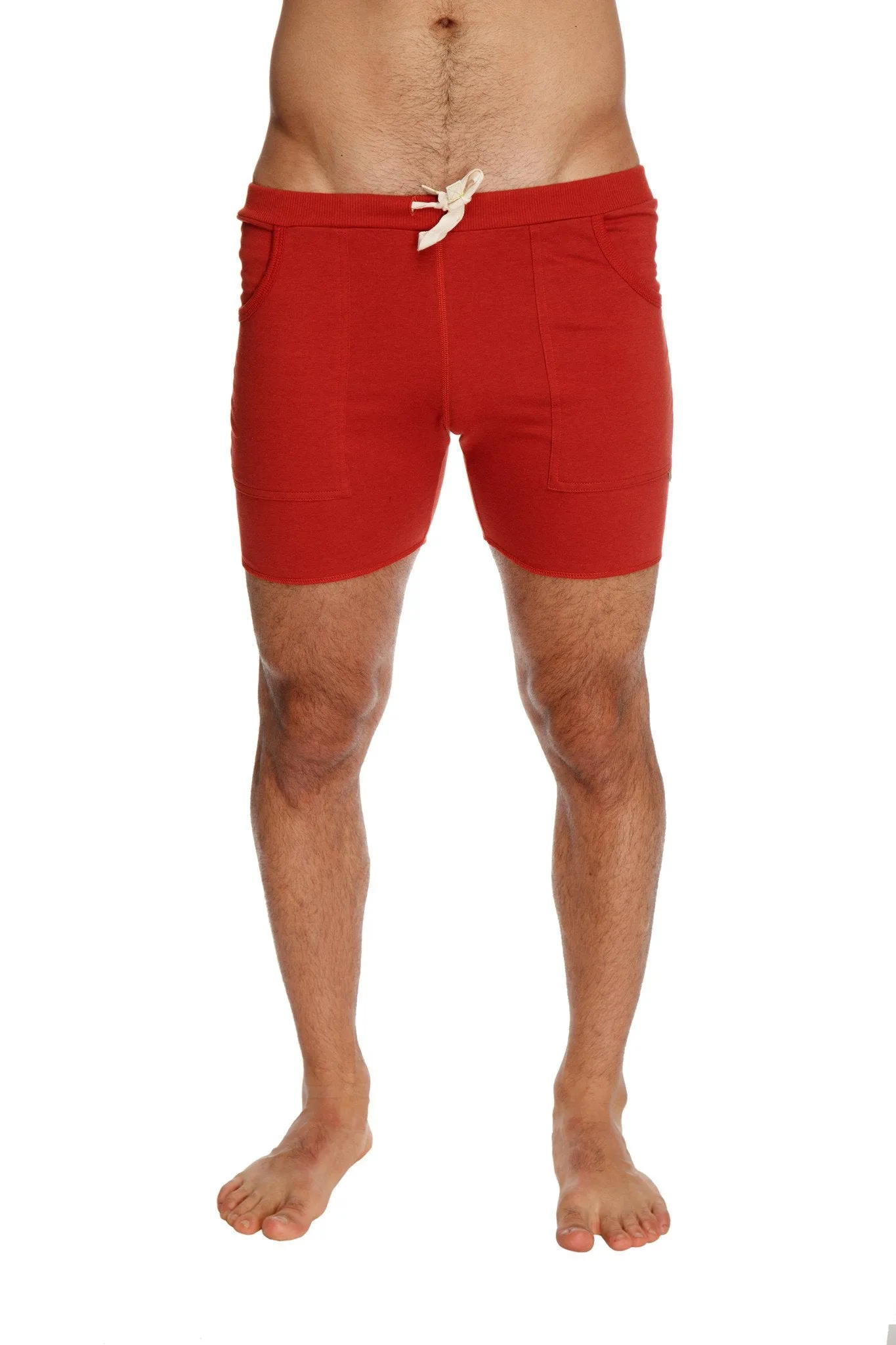 Transition Yoga Short (Cinnabar red)