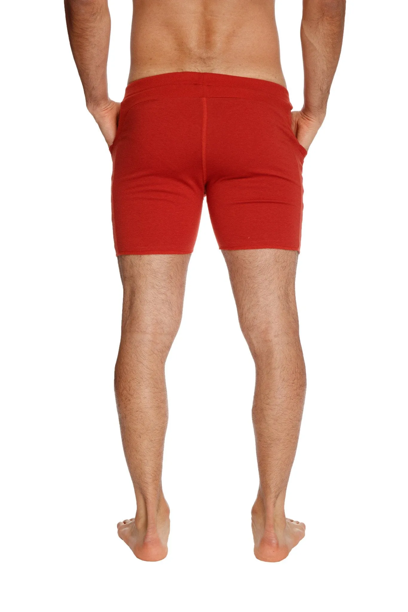 Transition Yoga Short (Cinnabar red)