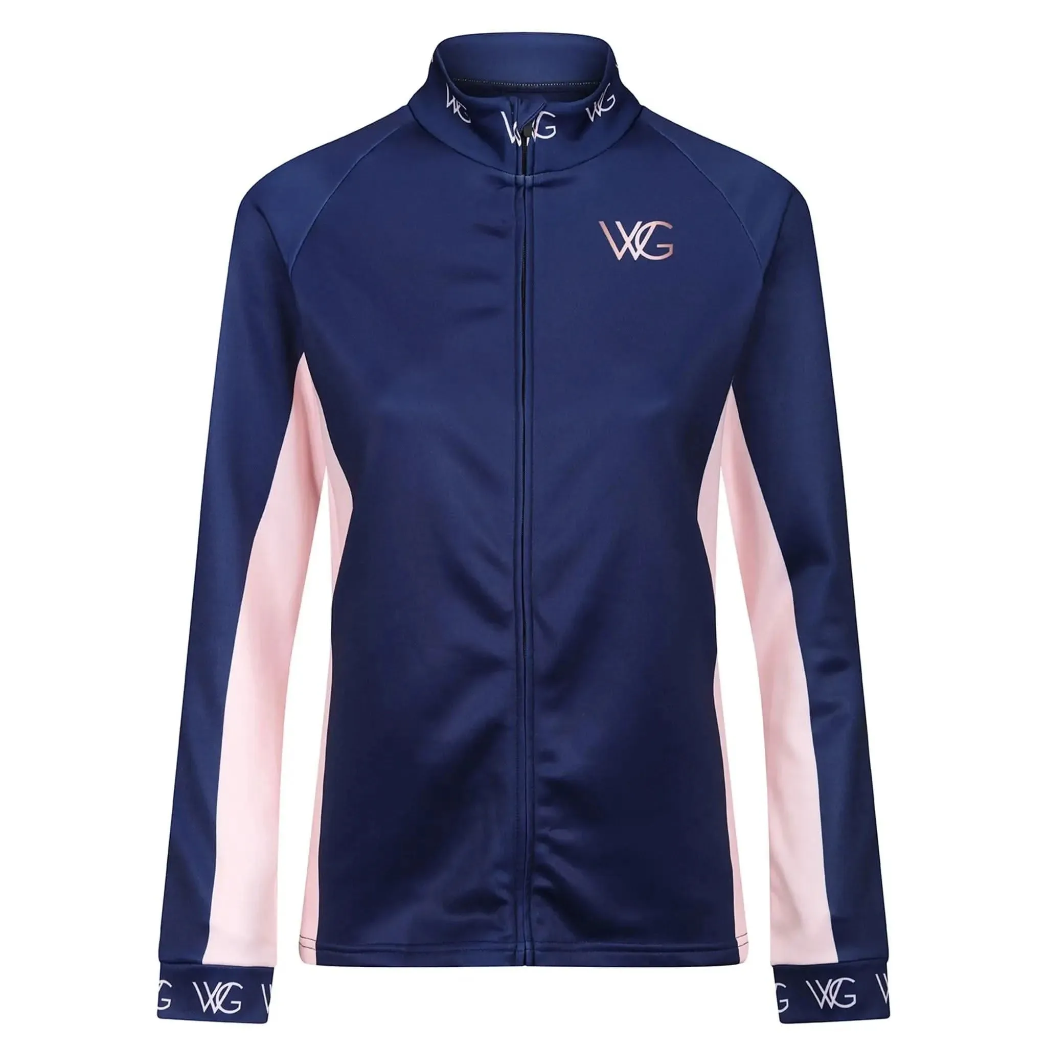 WG Flex Sustainable Pink Marble Zipped Jacket