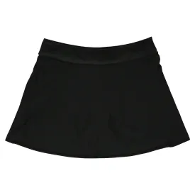 Women's A-Line Swim Skirt Swim Bottom | "Black"