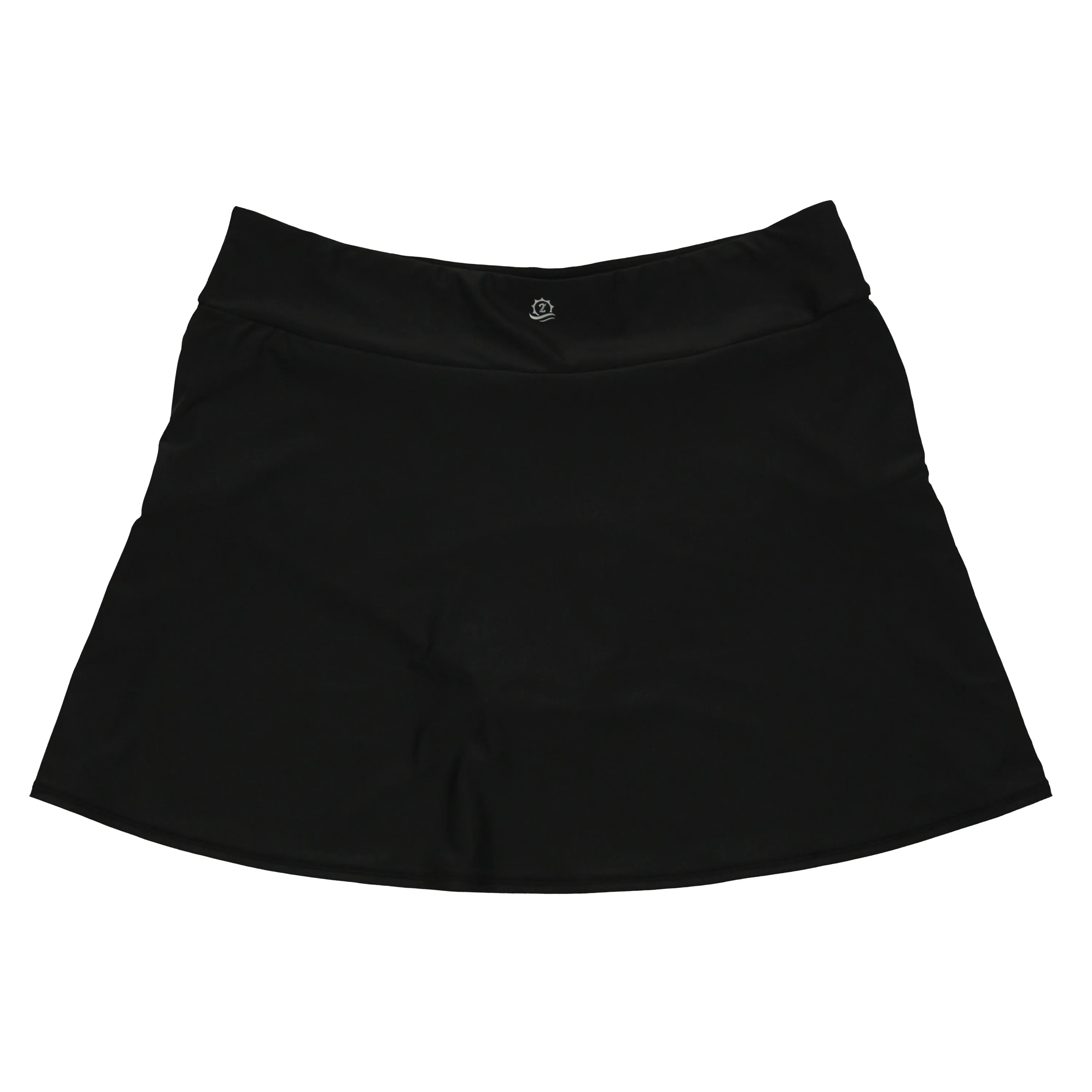 Women's A-Line Swim Skirt Swim Bottom | "Black"