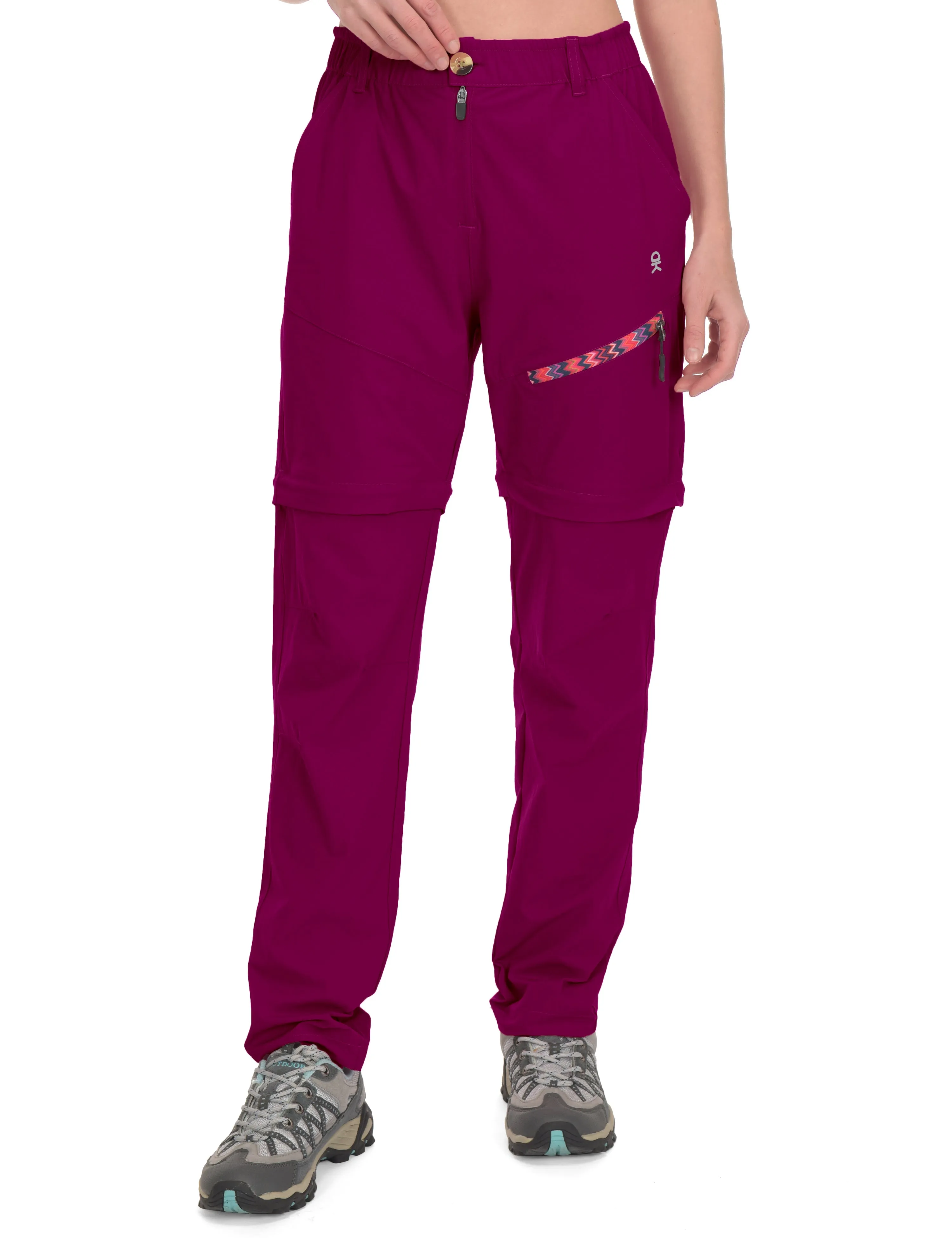 Women's Convertible Lightweight Zip-Off Hiking Pants